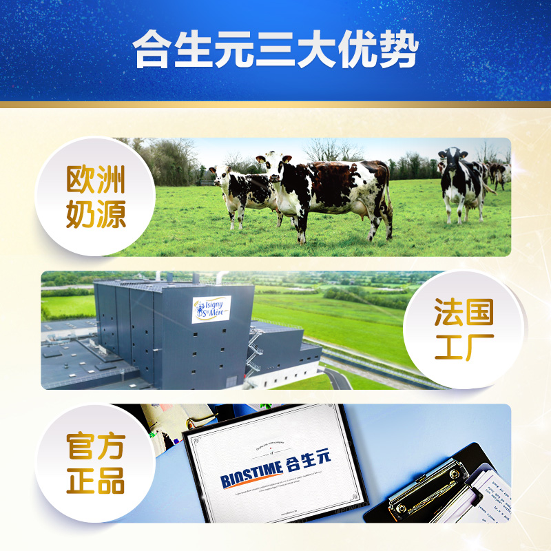 合生元官方旗舰店[新客专享]合生元派星婴儿配方牛奶粉1段 LPN珍稀乳清蛋白2