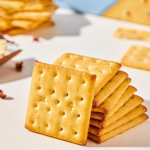 上海三牛梳打饼干椒盐味咸味苏打饼干散小包装量贩早餐小零食囤货 - 图2