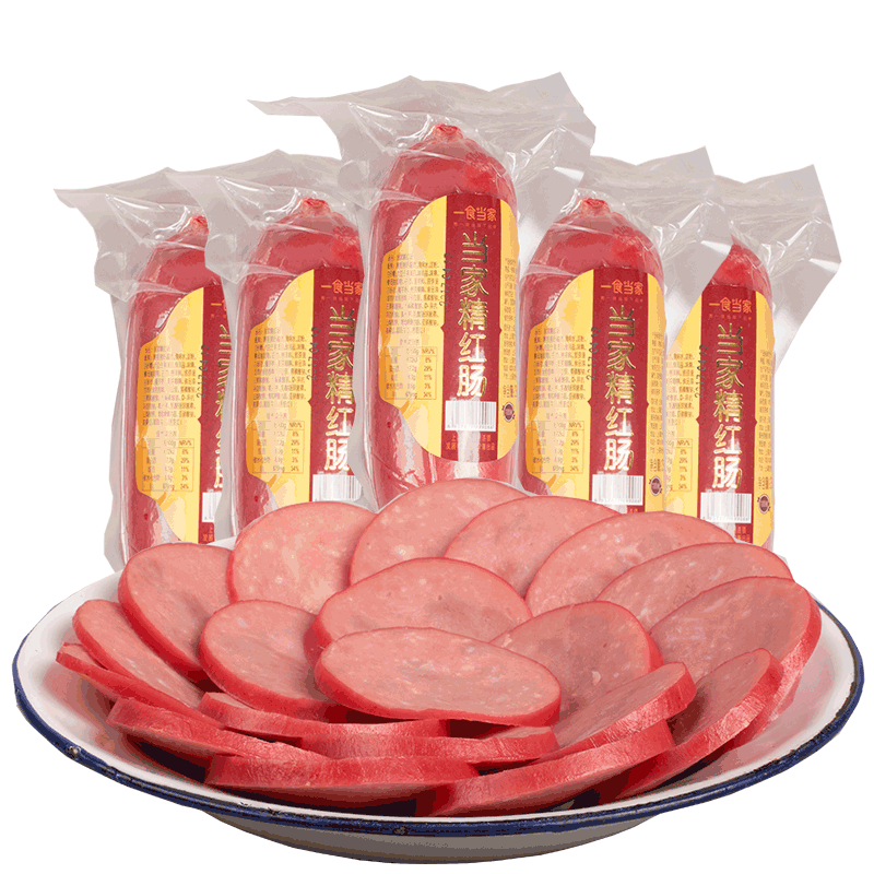 【食品一店】一食当家精300g*5红肠 上海第一食品猪肉类
