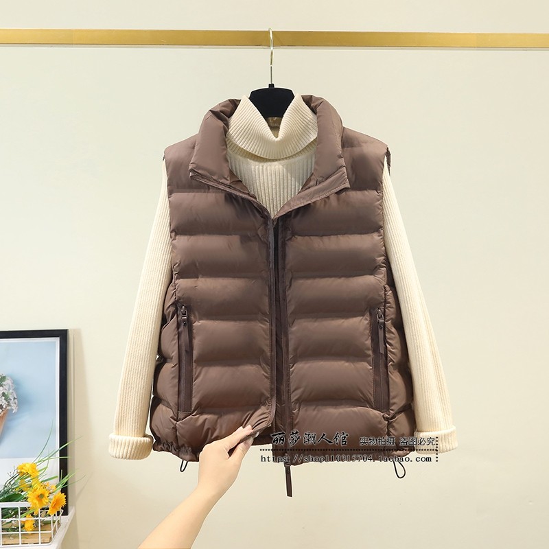 今年秋冬新款保暖排骨棉马甲棉背心女短款立领宽松时尚坎肩外套潮,淘宝优惠券,粉丝福利购,淘宝优惠卷