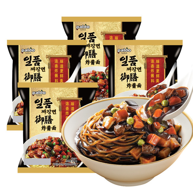 Korean imported eight-way royal meal noodles with soybean paste