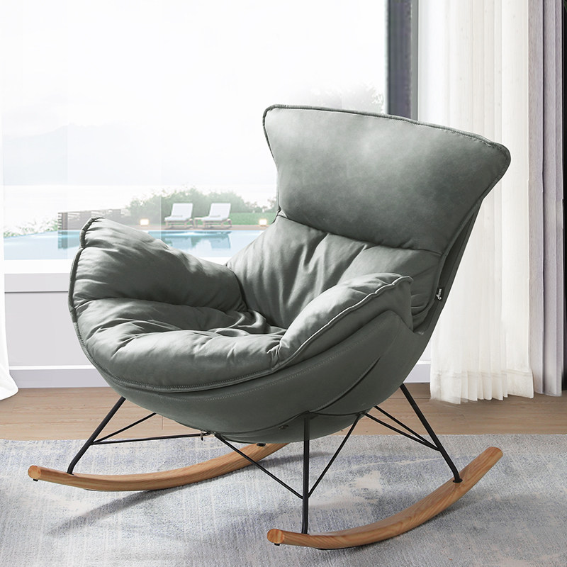 慕思艾慕懒人沙发大人阳台摇摇椅 慕思摇椅
