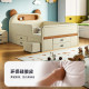 Mousse Children's Half-High Bed Fun Soft Cover Silicone Leather