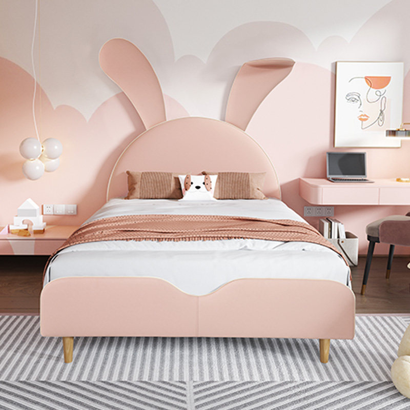 慕思官方旗舰店硅胶女孩童趣儿童床 慕思儿童床