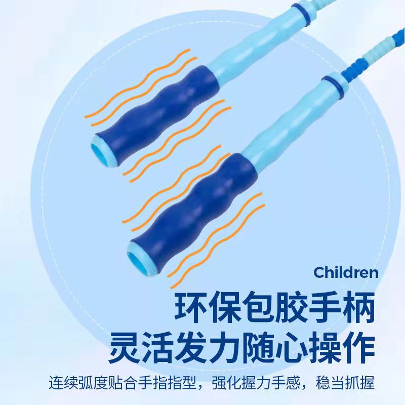 361儿童竹节跳绳361度小学生幼儿园初学专用易跳体育考试跳绳健身 - 图2