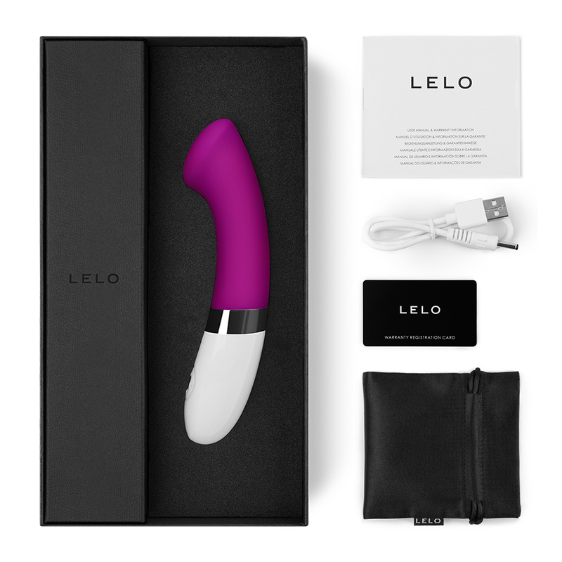 LELO Gigi2琪琪二代G点按摩刺激震动棒 充电女用自慰器情趣用品 - 图0