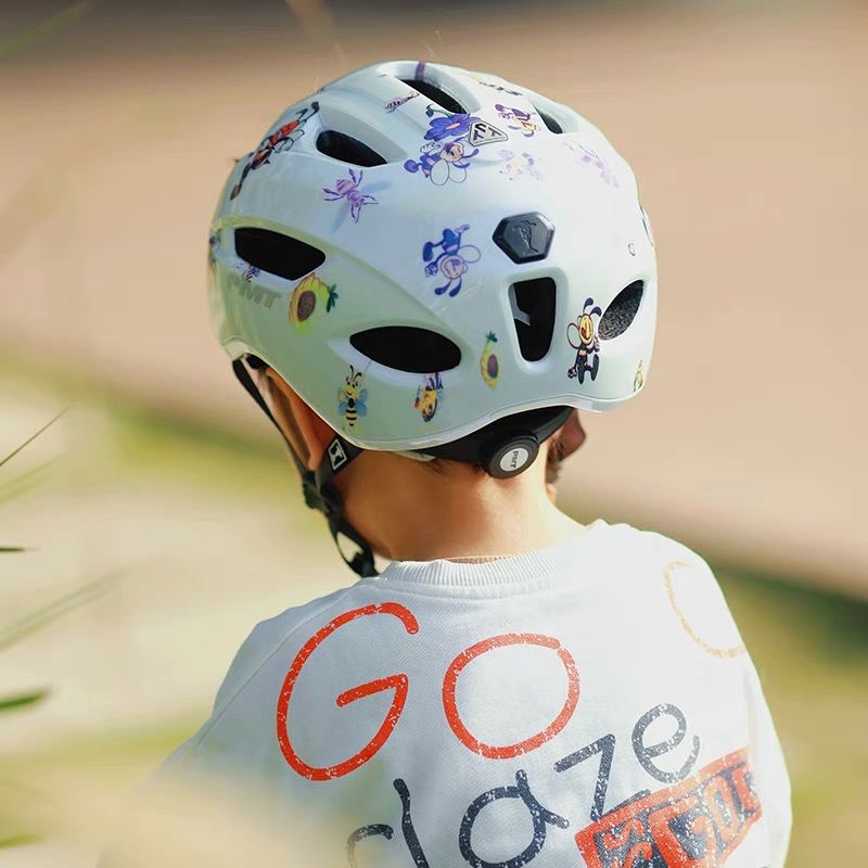 PMT IDOL儿童自行车头盔装备滑板车平衡车男女孩单车安全帽护具 - 图0