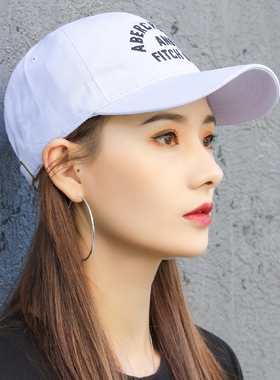 ins女水洗软顶四季棒球帽鸭舌帽