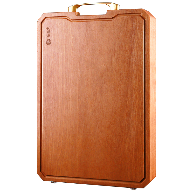 【蜂狂618生活节】原森太菜板家用抗菌防霉花梨木整木切菜砧板厨