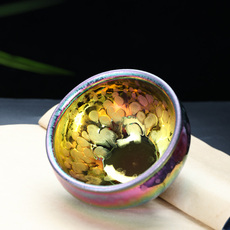Здание 建盏茶杯大号陶瓷功夫主人杯个人专用品茗杯高端茶具七彩茶盏单杯