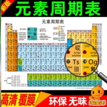 New version Chemical Elements Period Table 118 First high school wall stickers Hanging Wall Chart Junior High School Physical Knowledge Math