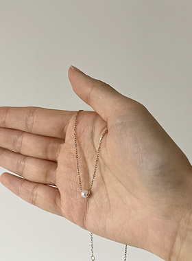 复古巴洛克珍珠项链气质轻奢小众单戴叠戴设计感极简韩系