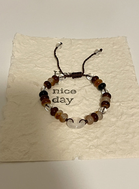 新中式小众复古手串民族风高级感饰品女生礼物