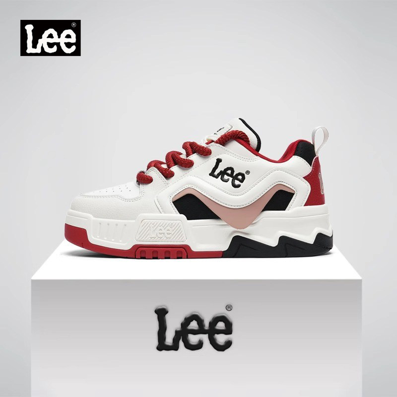 Lee男鞋官方正品休闲板鞋男2026新款春季鞋子厚底潮鞋真皮运动鞋,淘宝优惠券,粉丝福利购,淘宝优惠卷