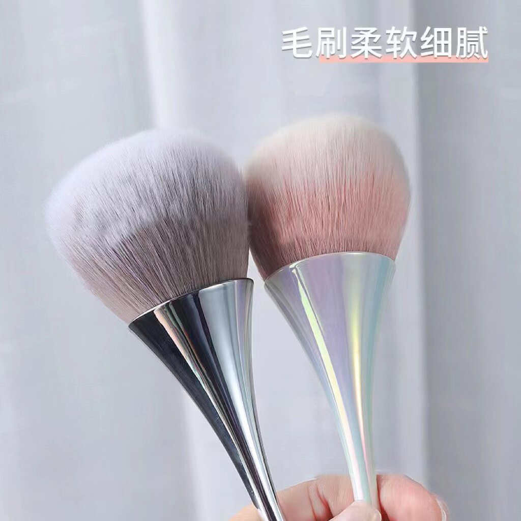 日式小蛮腰美甲粉尘刷幻彩极光色工具长柄腮红刷扫散粉化妆刷软毛,淘宝优惠券,粉丝福利购,淘宝优惠卷