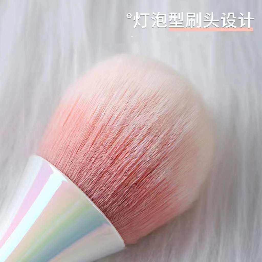 日式小蛮腰美甲粉尘刷幻彩极光色工具长柄腮红刷扫散粉化妆刷软毛,淘宝优惠券,粉丝福利购,淘宝优惠卷