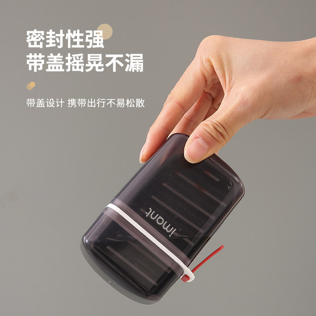 Travel soap box drain new box portable belt cover cover sealing soap box business business business