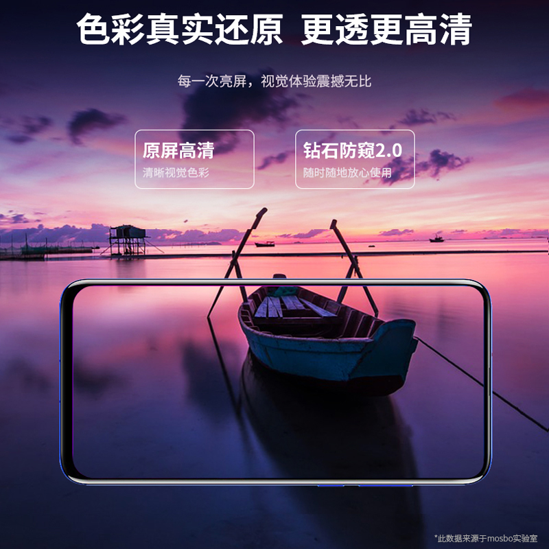 适用华为荣耀20钢化膜青春版v20防窥膜20i全屏覆盖pro防窥20s手机honor贴膜lite防窥视v2o屏幕保护por二十v防