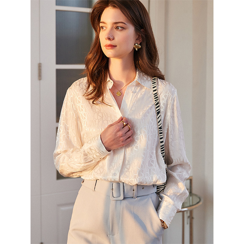 重磅桑蚕丝大牌长袖2021年春季衬衫 纽欧曼衬衫
