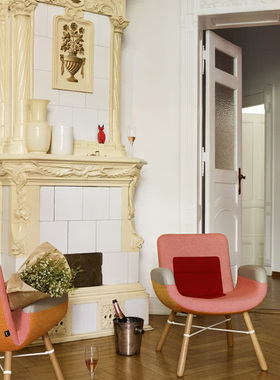 瑞士Vitra 扶手椅子 East River Chair 创意设计进口欧式