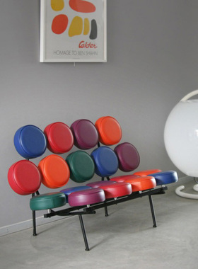 瑞士Vitra 棉花糖沙发 Marshmallow Sofa 创意设计进口欧式
