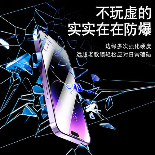 炫威适用苹果14Pro钢化膜iphone14Promax手机13por新款12pormax防窥膜Xs11mini全屏8Plus防窥XR/X保护7贴膜6 - 图1