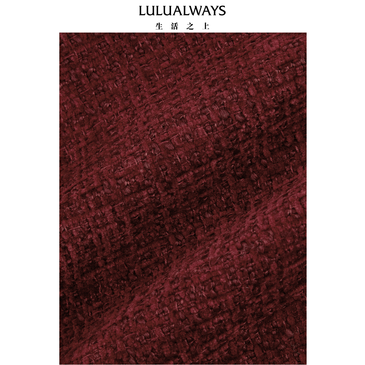 LULUALWAYS我爱露露25冬季新款气质富家千金蝴蝶结小香风加棉外套 - 图1