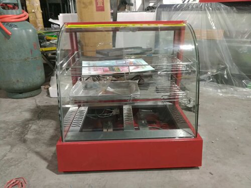 保温展示柜蛋挞保温机汉堡熟食食品保温箱台式商用油条薯条保温柜 - 图1