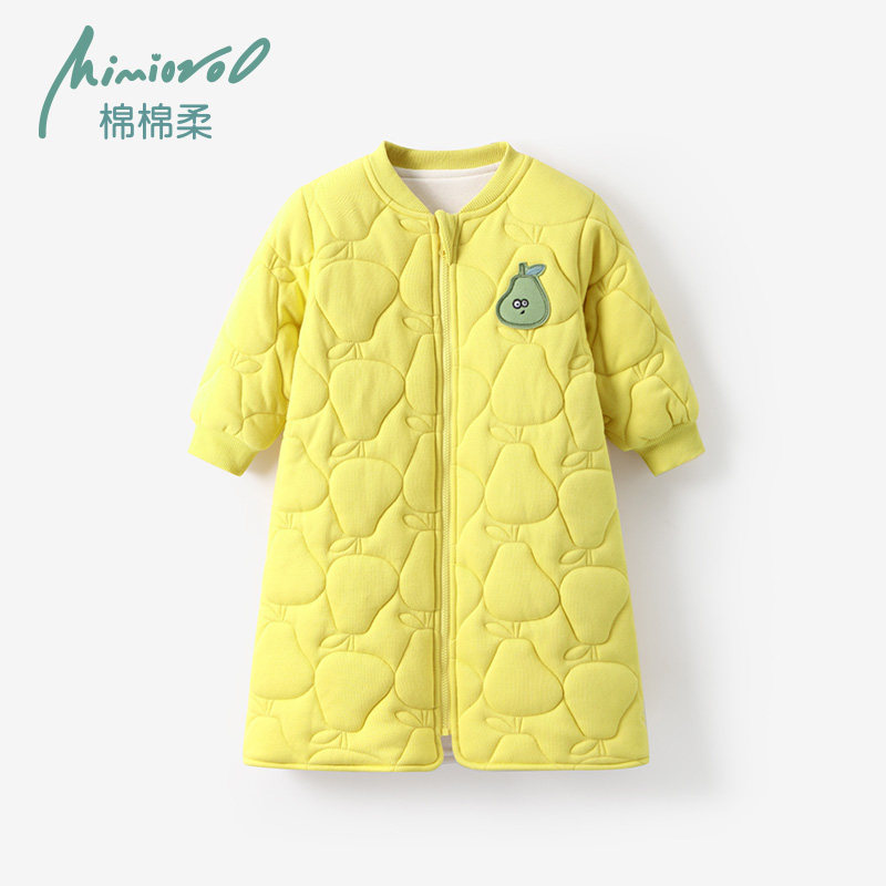 宝宝秋冬睡袍三层保暖儿童睡衣加棉冬季男童女童家居服婴儿连体衣,淘宝优惠券,粉丝福利购,淘宝优惠卷