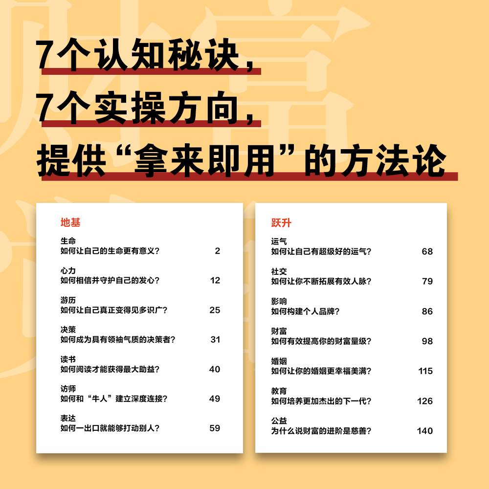 财富觉醒:如何成为真正富有的人 胡钦元 理解财富本质 培养富人思维 7个实操方向 实现财富自由 人生进阶 投资理财 果麦出品 - 图3