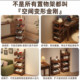 Solid wood storage rack multi-unit storage living room display rack