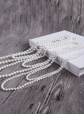 贝壳珍珠项链双层妈妈旗袍饰品