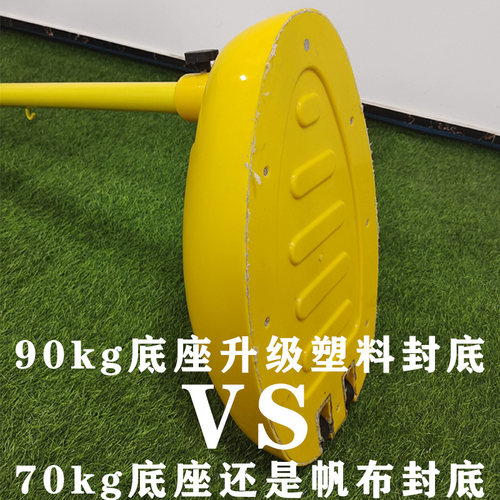 羽毛球网架 标准室外羽毛球网柱 便携式羽毛球网架 ABS网柱 包邮 - 图0