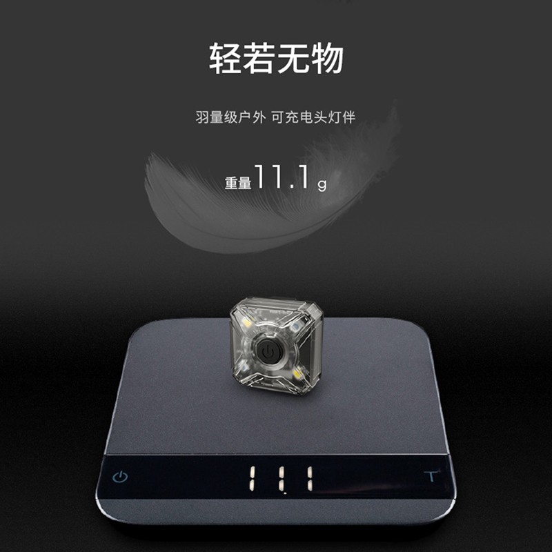 NITECORE奈特科尔 NU05 V2信号灯 自行车尾灯LED双色头灯USB充电