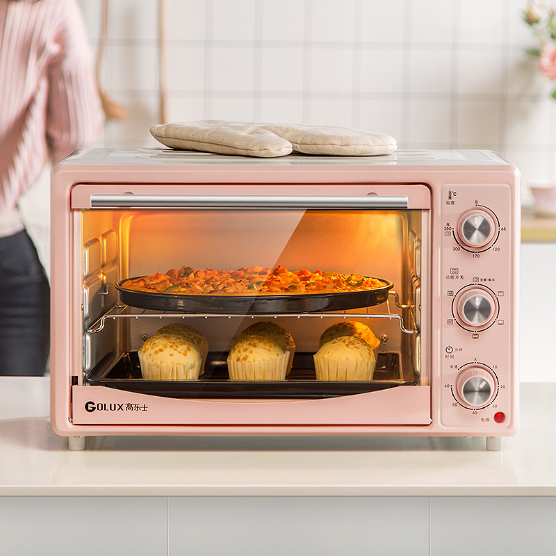 高乐士30l升家用多功能全自动烤肉 高乐士电烤箱
