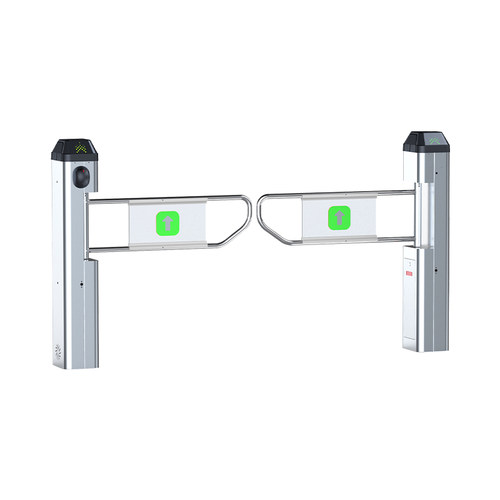 超市进出口器/超市单向门/摆闸门/感应门/电动进禁行器/出入口门 - 图3