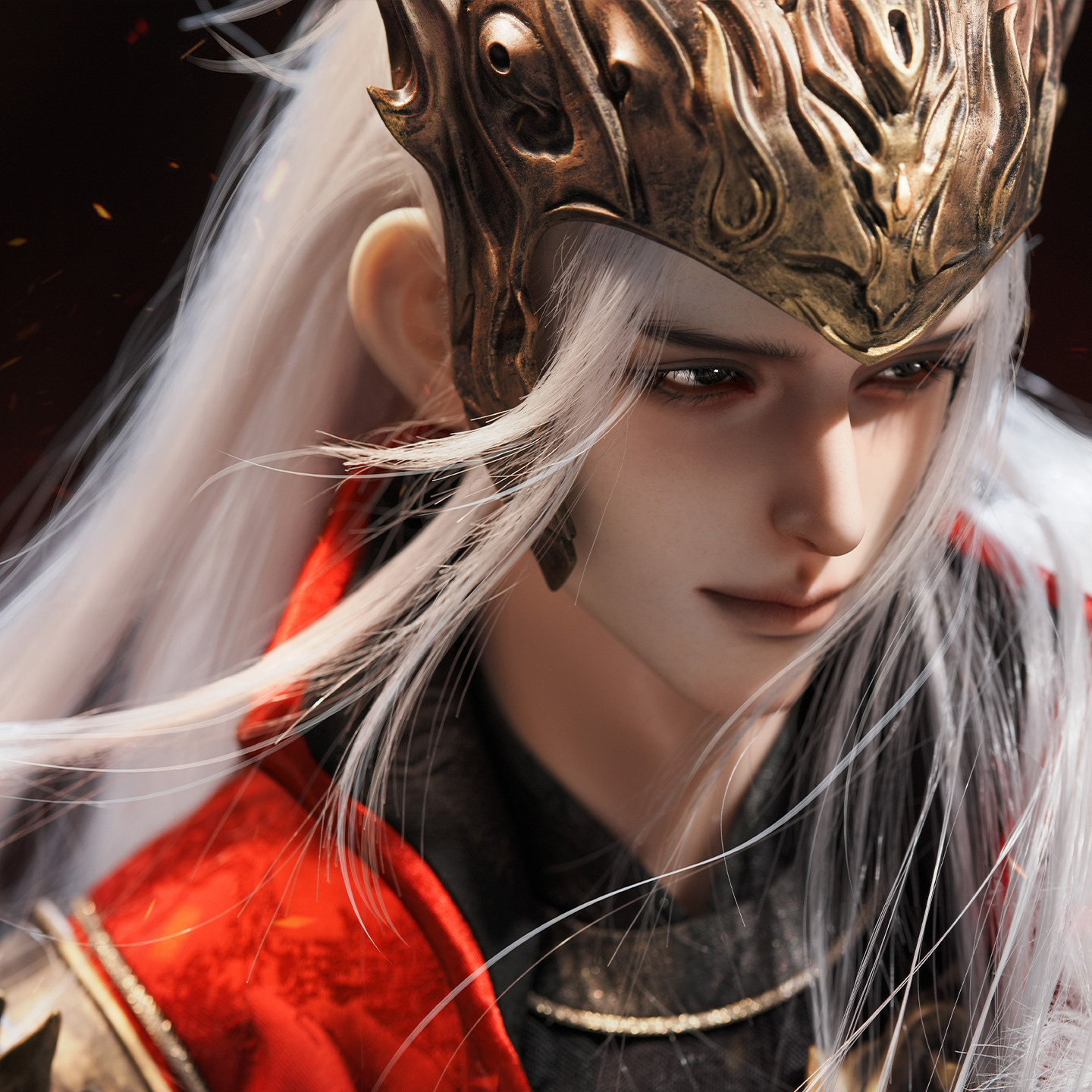 【限时全套】龙魂秦琼 搜神传记裸娃75/77bjd娃娃古风正版男娃 - 图1