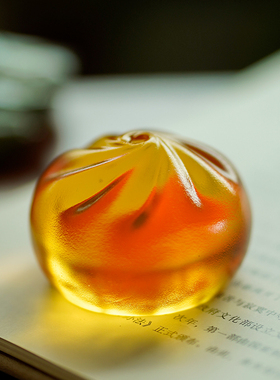 琉璃包赢包赚蒸蒸日上桌面摆件