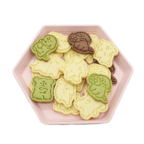 网红线条小狗表情Maltese饼干模具玖灵3Diy烘焙曲奇糖霜印花工具 - 图3