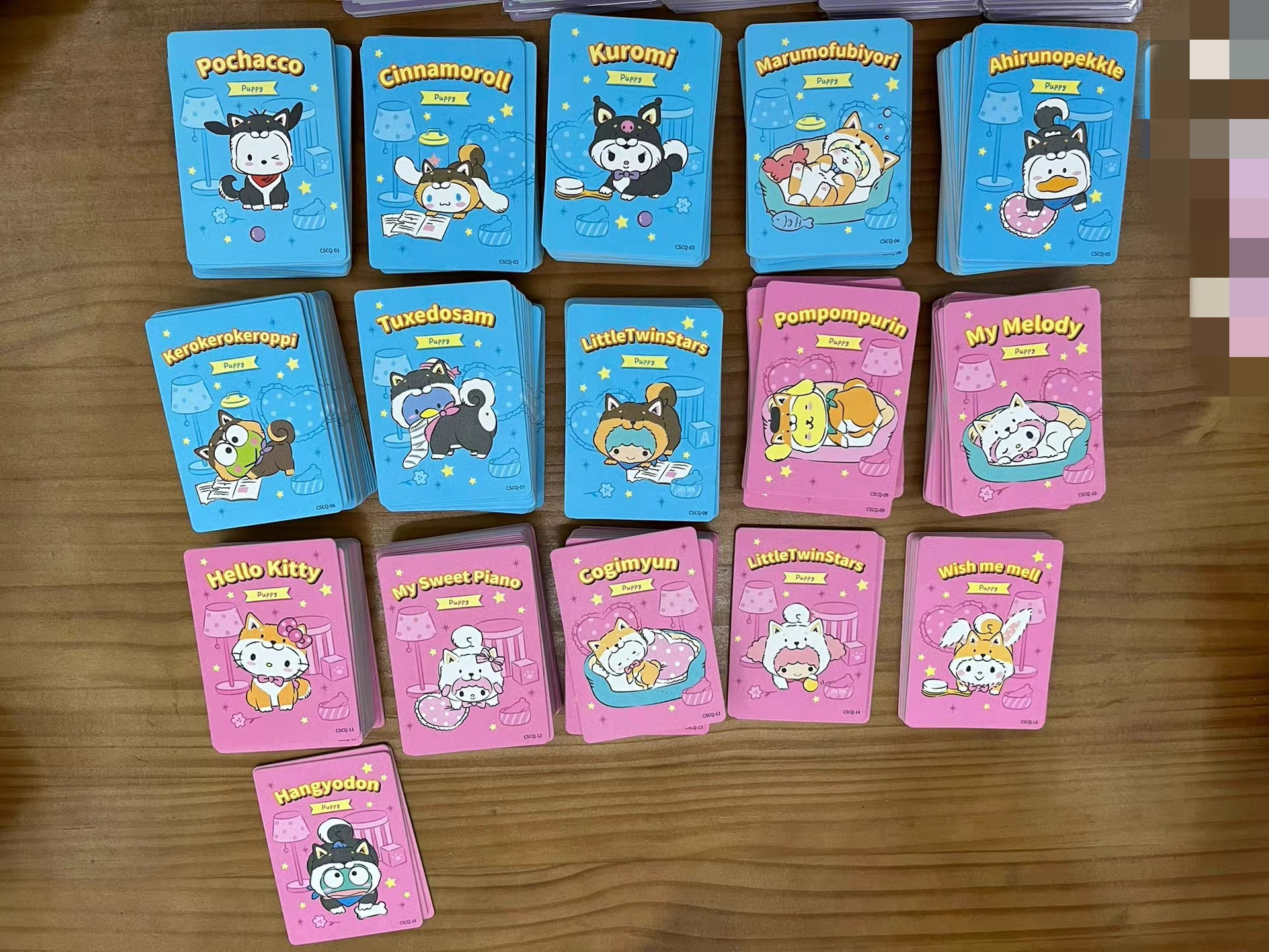 正品三丽鸥特价Kitty布丁狗库洛米小麦云许愿兔大耳狗美乐蒂卡片,淘宝优惠券,粉丝福利购,淘宝优惠卷