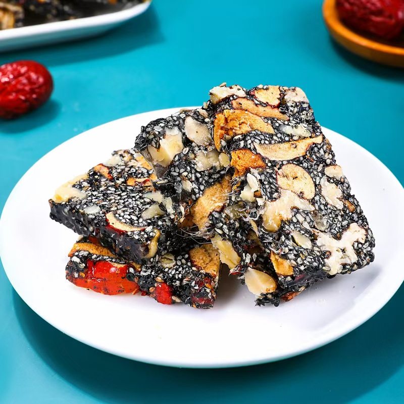 德惠堂黑芝麻核桃阿胶糕铁盒500g东阿县即食阿胶固元糕滋补营养品,淘宝优惠券,粉丝福利购,淘宝优惠卷