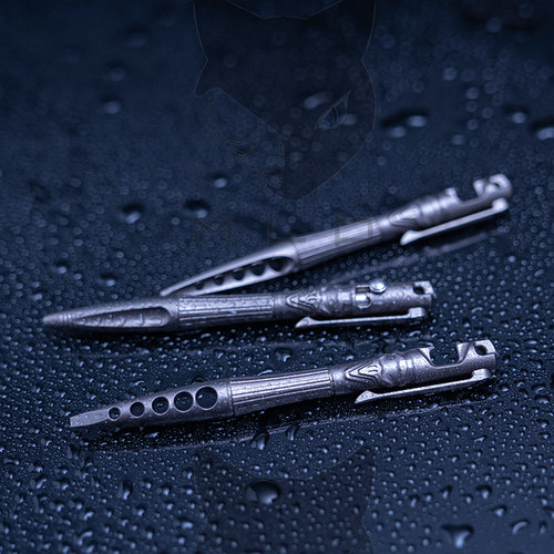 Rikeknife & MLD联名RK 异形系列战术笔TC4钛工具撬棍随身便携EDC - 图0