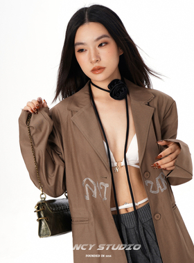 超美！色丁玫瑰绑带项链choker