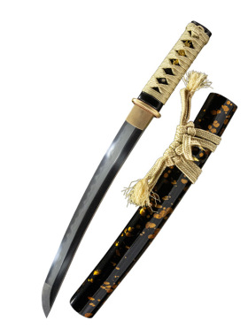 日本刀胁差短刀居合刀手工T10钢