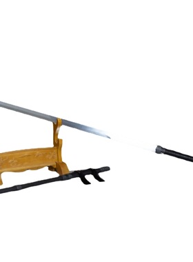 龙泉市刀剑高锰钢双手苗刀手工