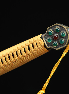 龙泉市刀剑花纹钢复古一体宝剑