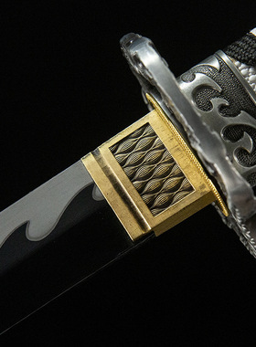 外贸手工一体长刀日本刀龙泉