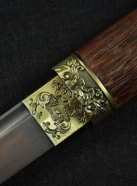 龙泉市刀剑素装一体唐横刀防身