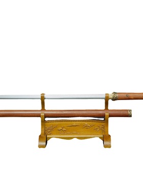 龙泉市刀剑手工锻打花纹钢简装