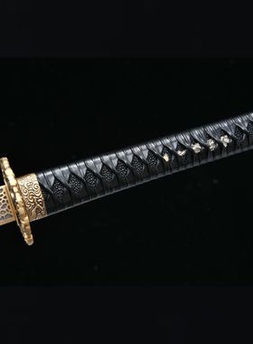 龙泉宝剑刀剑日式打刀26寸花纹钢